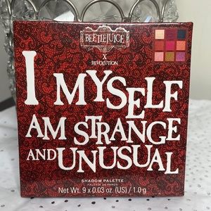 NIB Beetlejuice x Revolution Strange and Unusual Shadow Palette